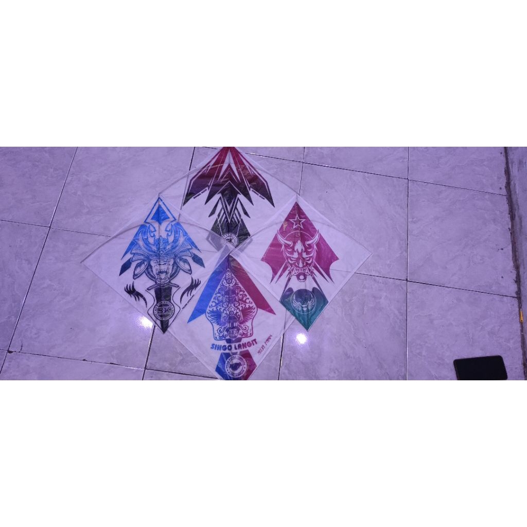 LAYANG LAYANG SABLON SUKHOI STANDAR  PAKET 50 PCS ARKU RAPIH RANDOM