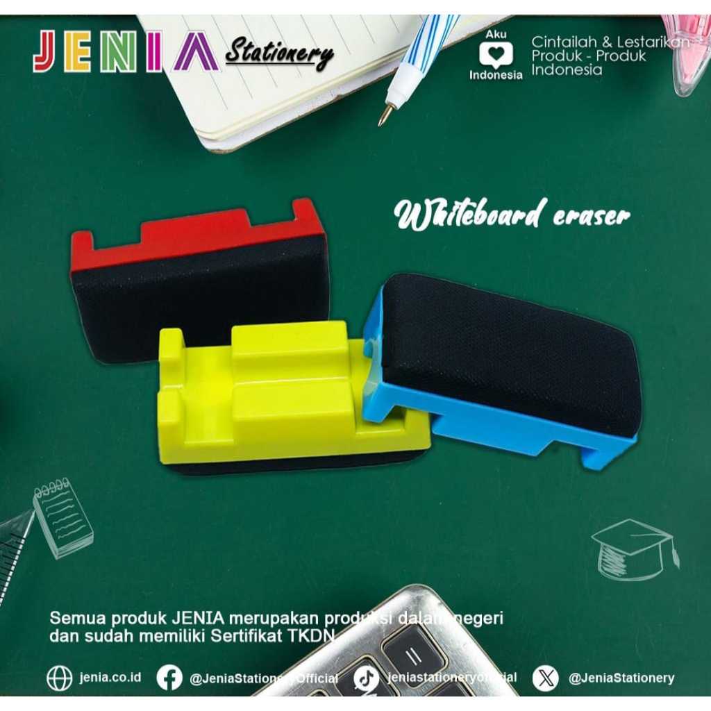

PENGHAPUS PAPAN TULIS JENIA 11 x 5 cm