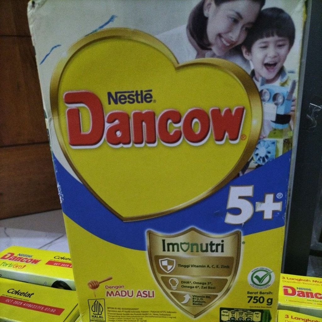 

PROMO CUCI GUDANG. DANCOW 5+ kotak PENYOK 750gr. Paling Murah