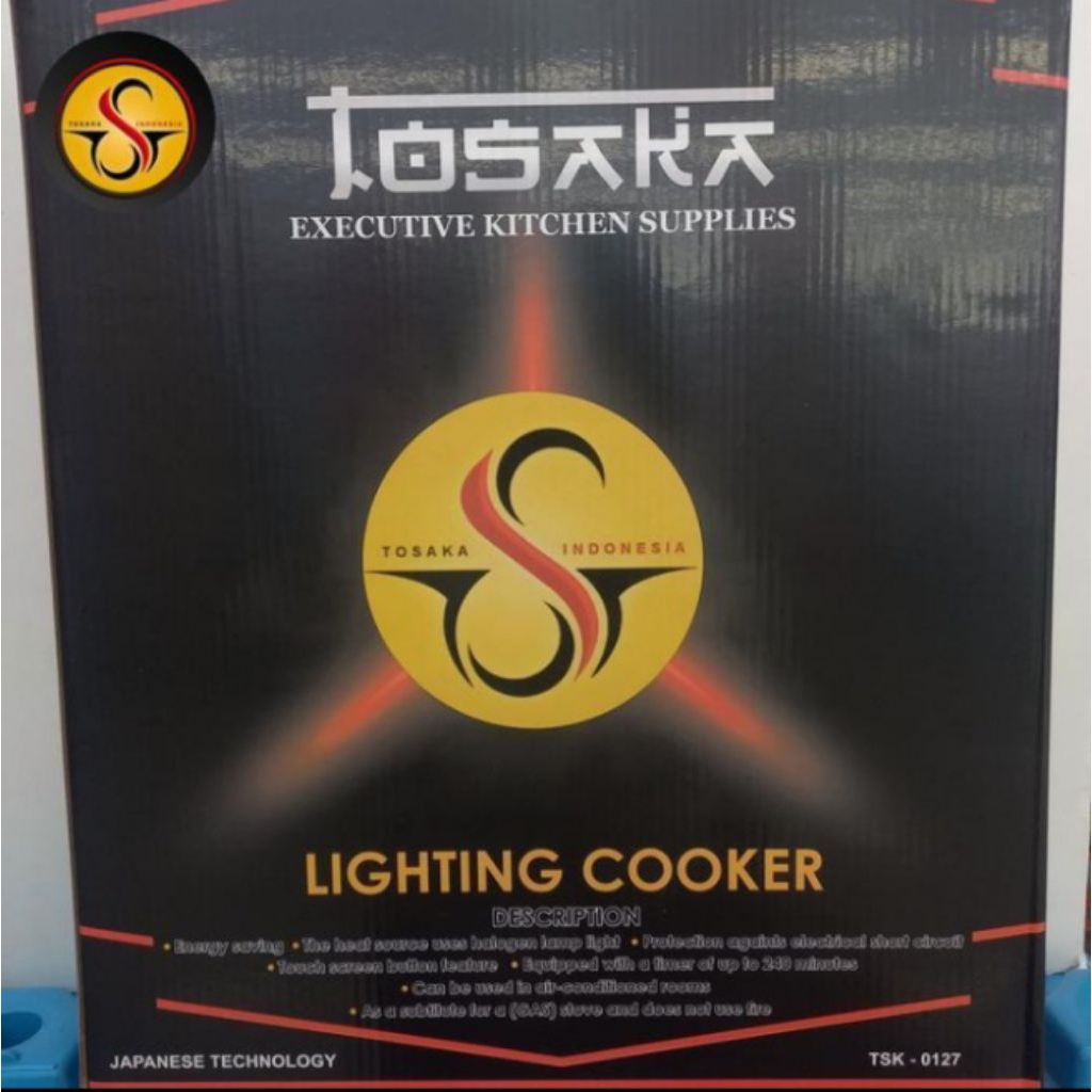 TOSAKA LIHGTING COOKER LOW WATT/KOMPOR TOSAKA