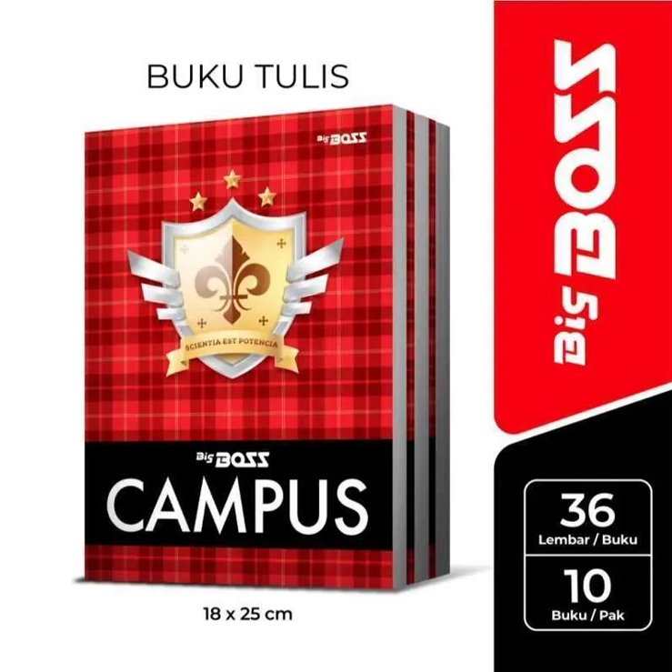 

BIG BOSS BUKU TULIS 36 LEMBAR (1PACK)