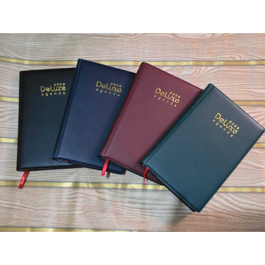 

BUKU AGENDA KERJA DELUXE KERTAS KREAM dan putih 2026