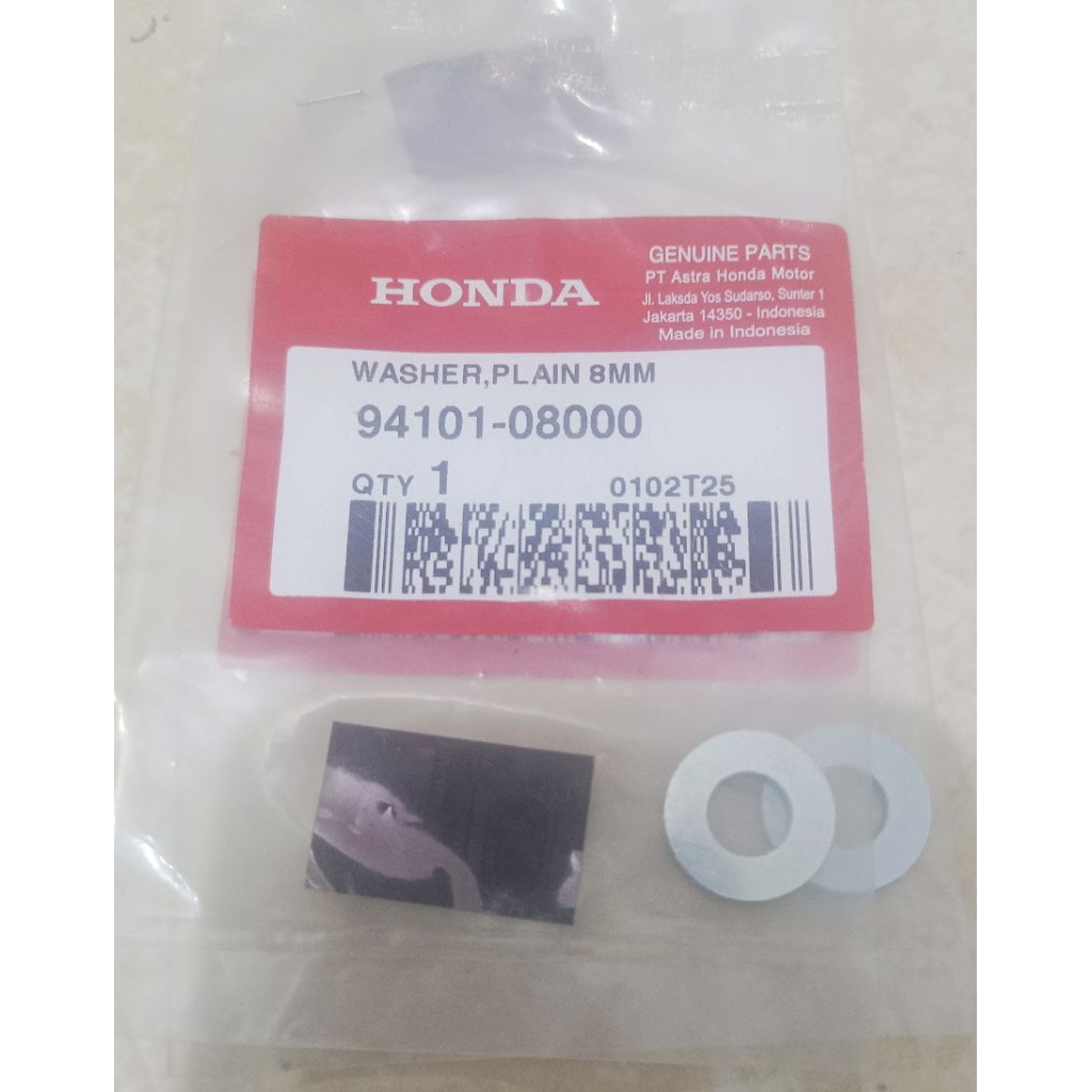 RING 8 MM UNTUK SEMUA JENIS MOTOR HONDA YAMAHA DLL ORI AHM 94101 08000 ORIGINAL MASIH SEGEL