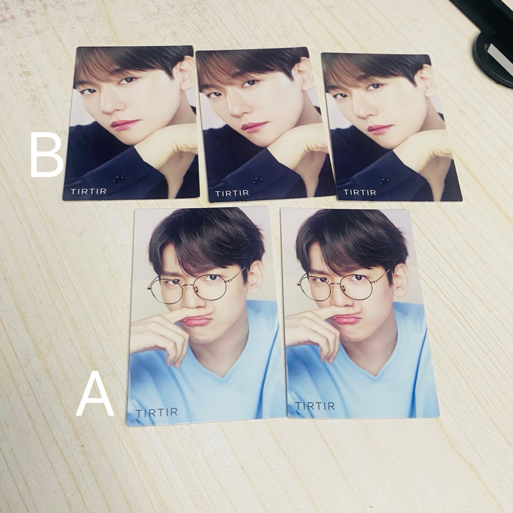 [READY STOCK] SHARING PHOTOCARD TIRTIR X BAEKHYUN