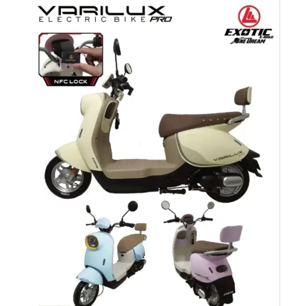SEPEDA LISTRIK EXOTIC VARILUX PRO