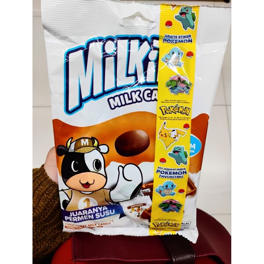 

Milkita Candy Bag Rasa Susu/Stoberi/Coklat 105Gr