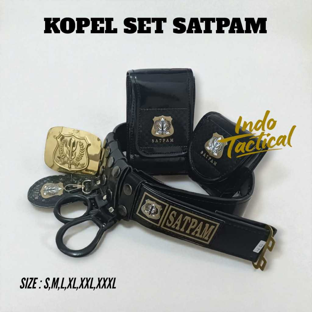 KOPEL SET LENGKAP SATPAM BANGKOL KUNINGAN, KOPEL SET SECURITY LENGKAP KOPEL SECURITY LENGKAP SATPAM