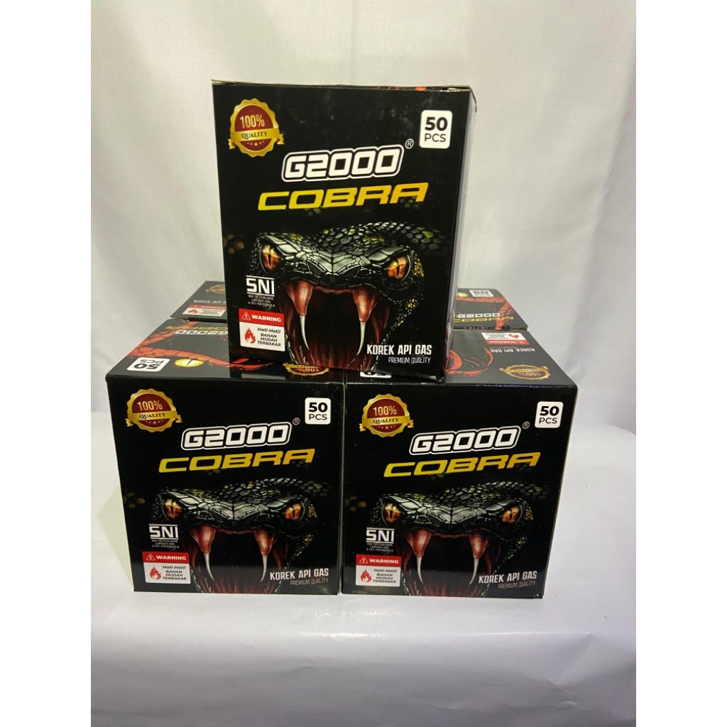 G2000 Cobra Korek Gas Roda 50 Pcs – Grosir, Praktis & Berkualitas