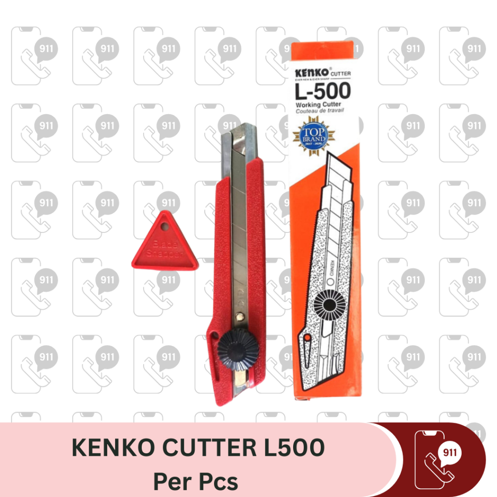 

CUTTER KENKO L 500 / PISAU CUTER L-500 / PISAU KATER L500 BESAR