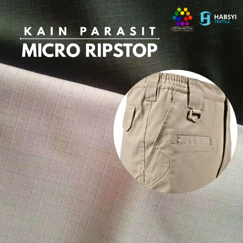 Kain Parasut Micro Ripstop