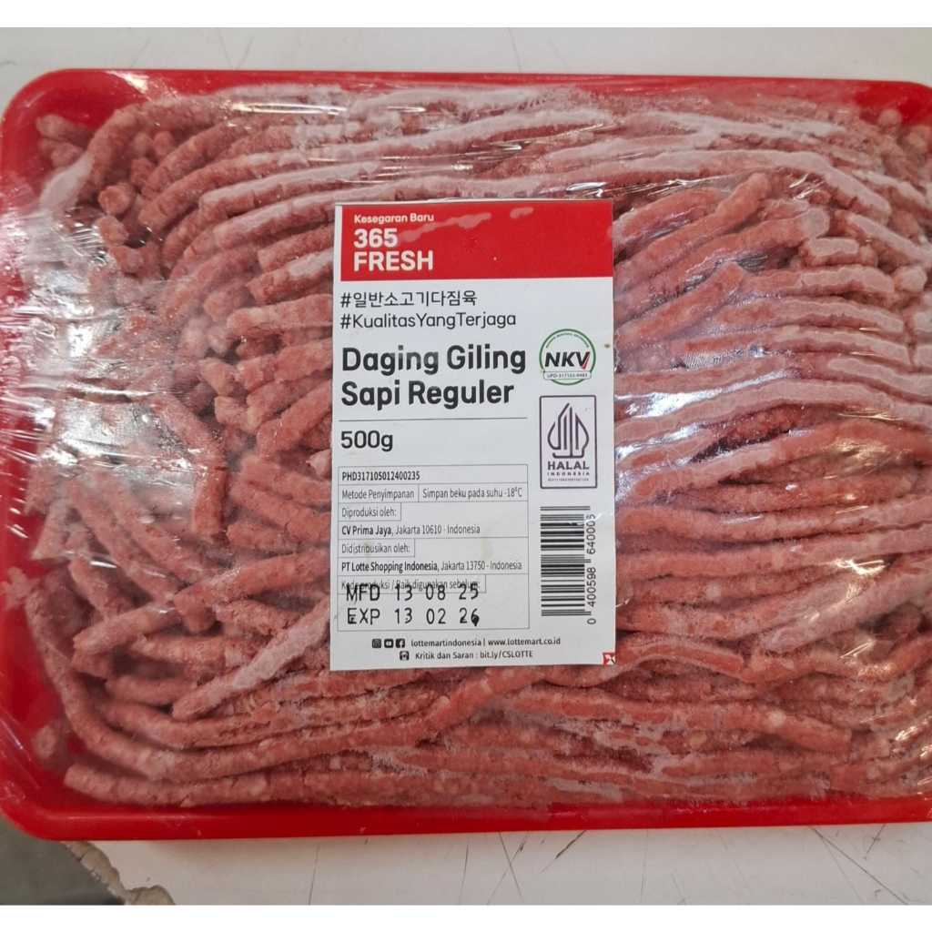 

DAGING SAPI GILING REGULER 500G