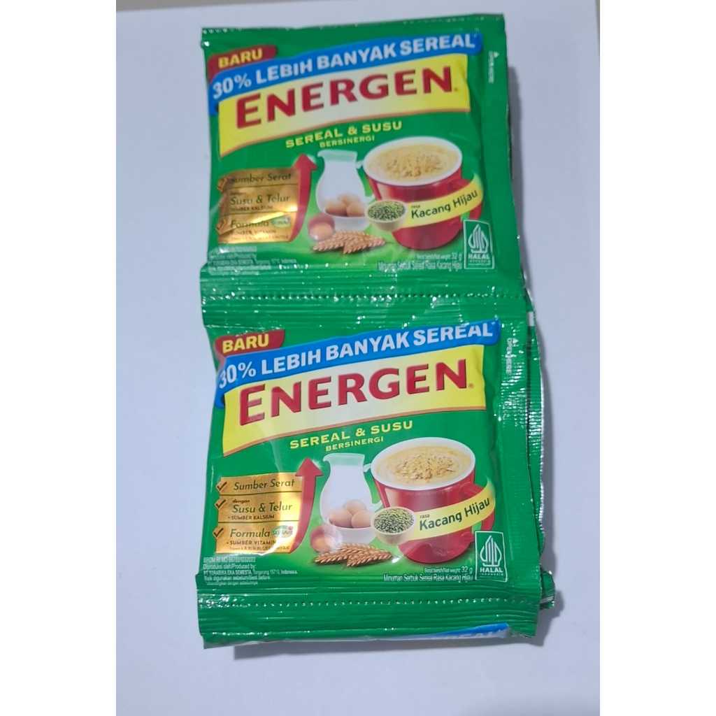 

ENERGEN SEREAL & SUSU 32G- 1 RENCENGAN [10PCS]