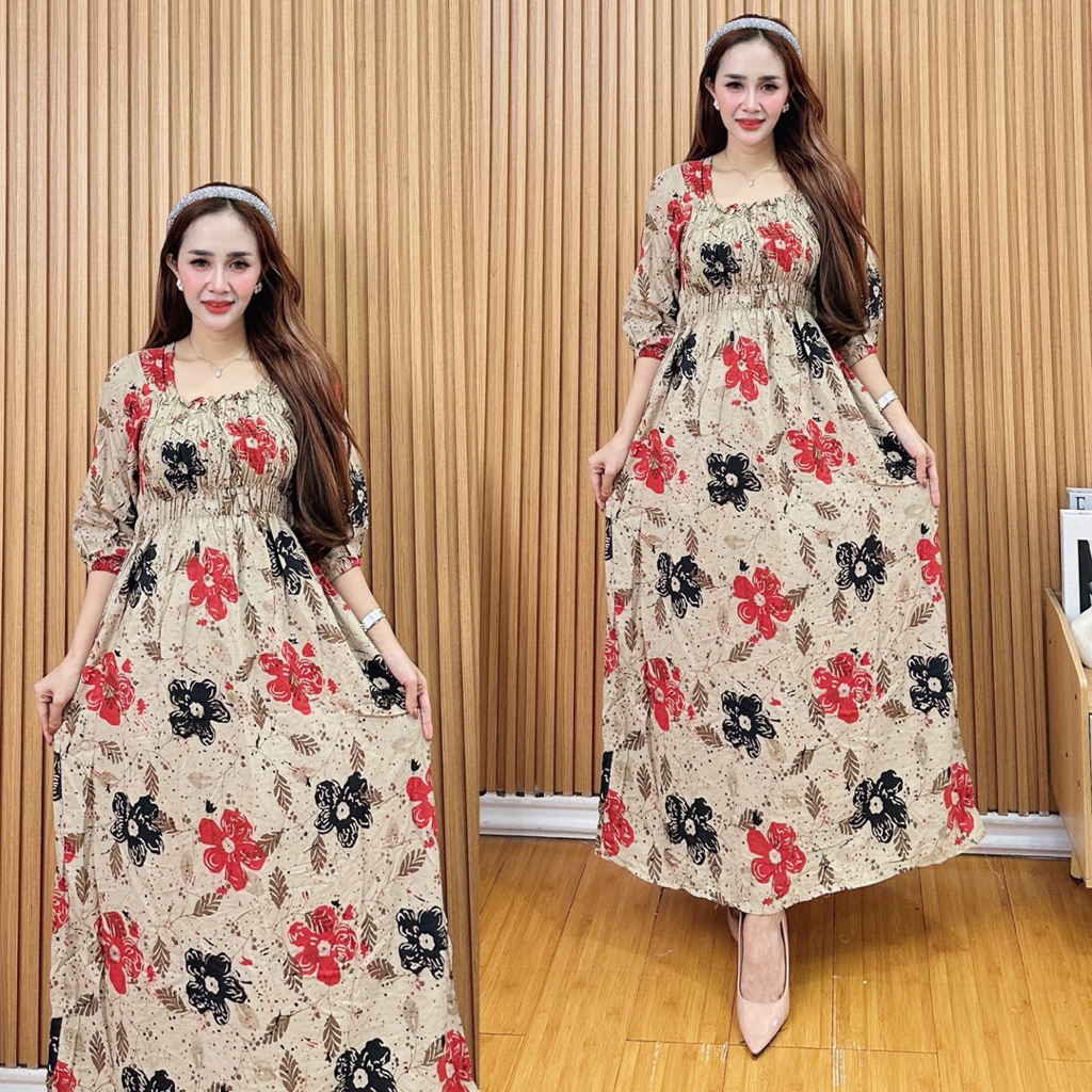 daster canda/long dress canda /longdress smoke viral