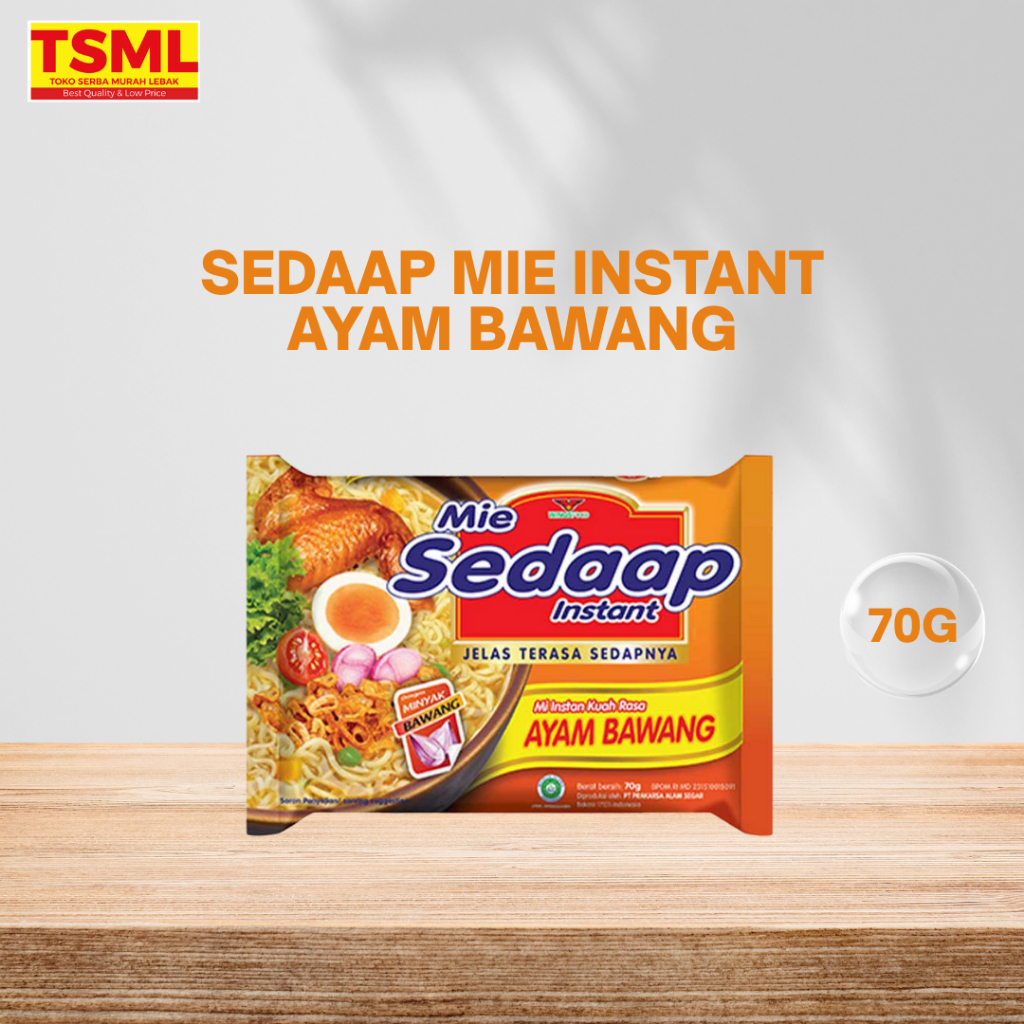 

Sedaap Mie Instant Ayam Bawang 70g