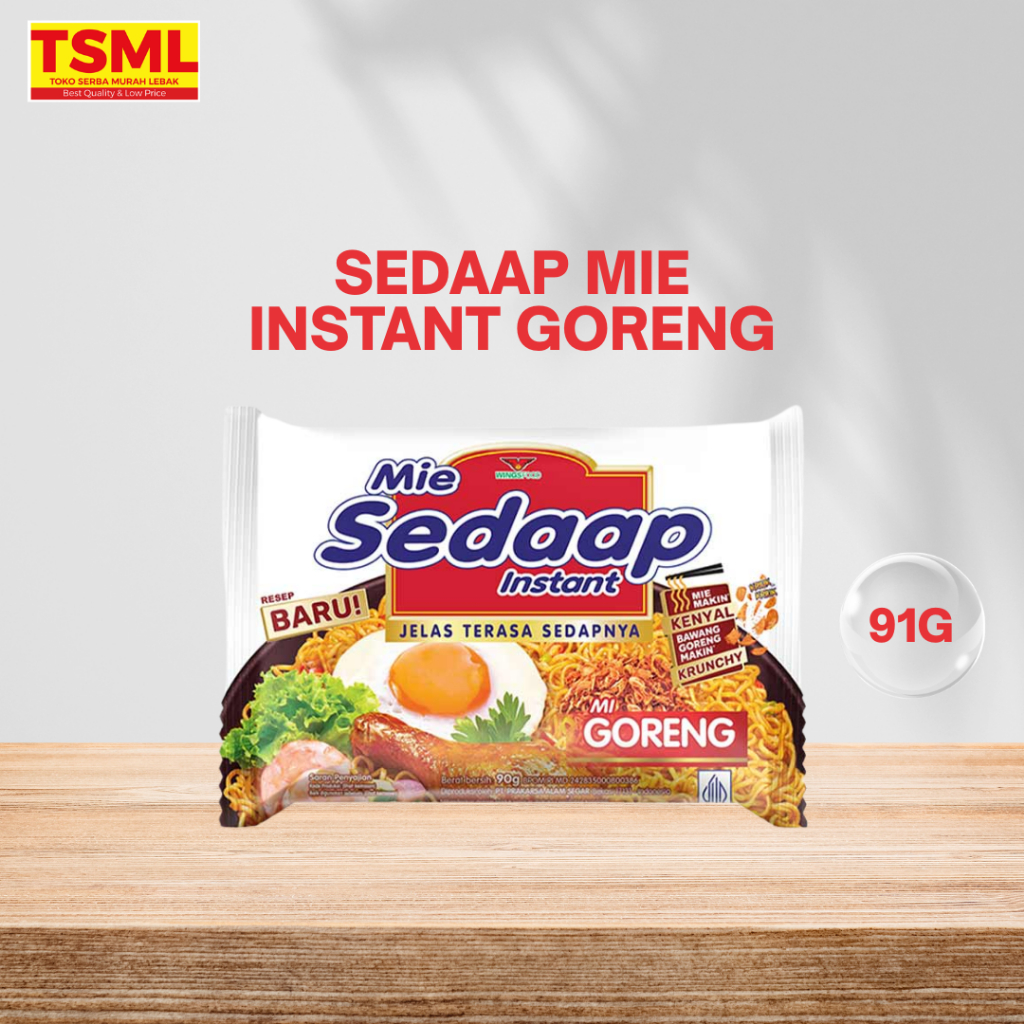 

Sedaap Mie Instant Goreng 91g
