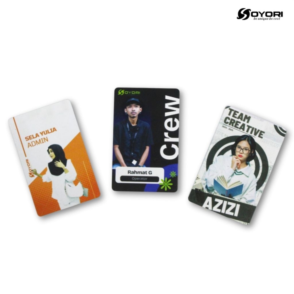 

custom id card premium tebal anti luntur