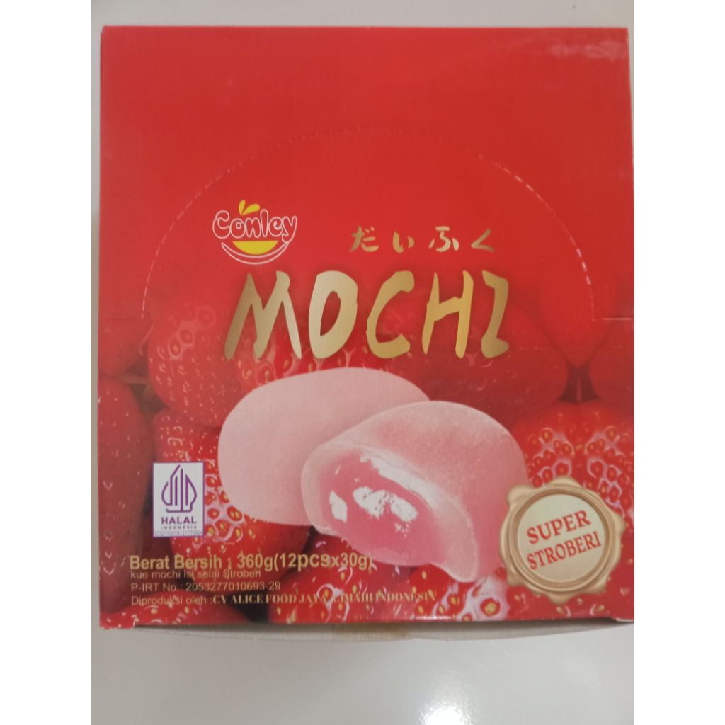 

Mochi Super Rasa Stobery isi 12pcs x 30gr