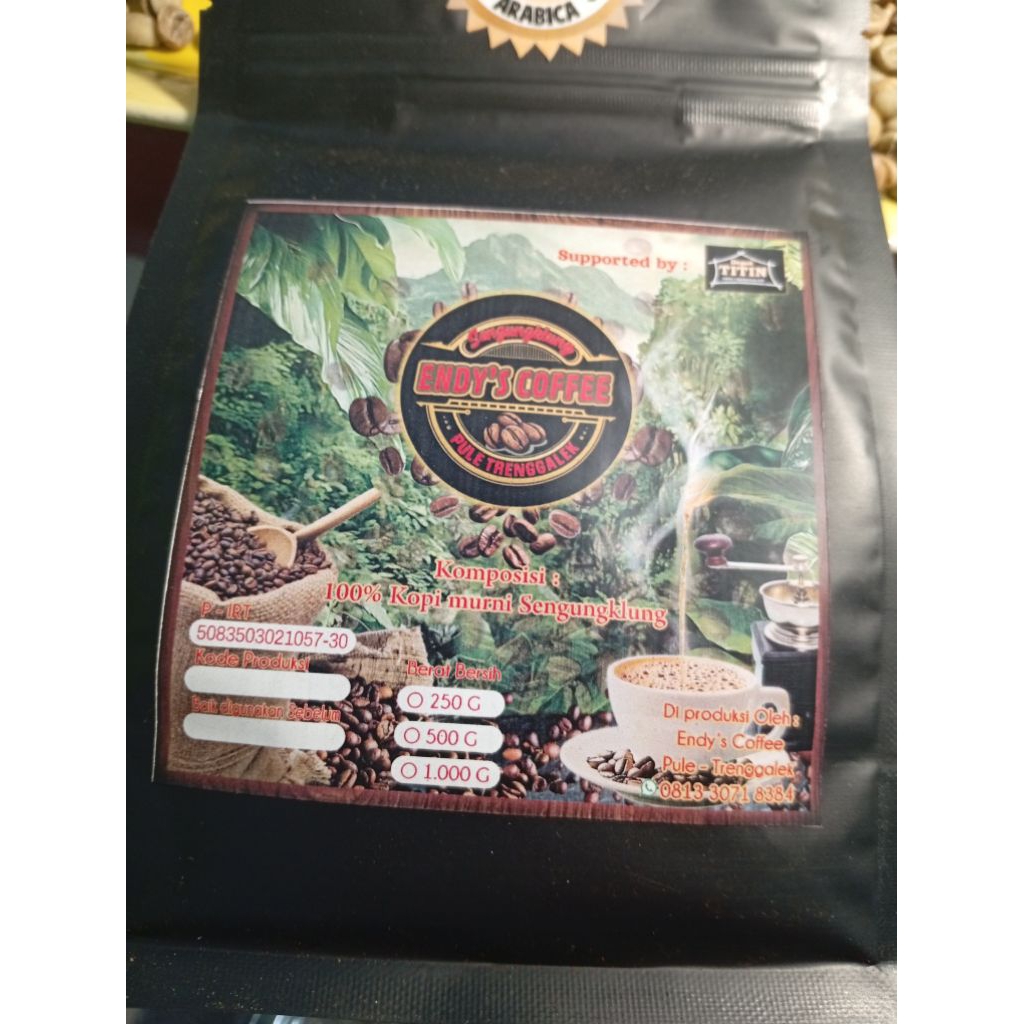

100% Kopi bubuk murni Arabica