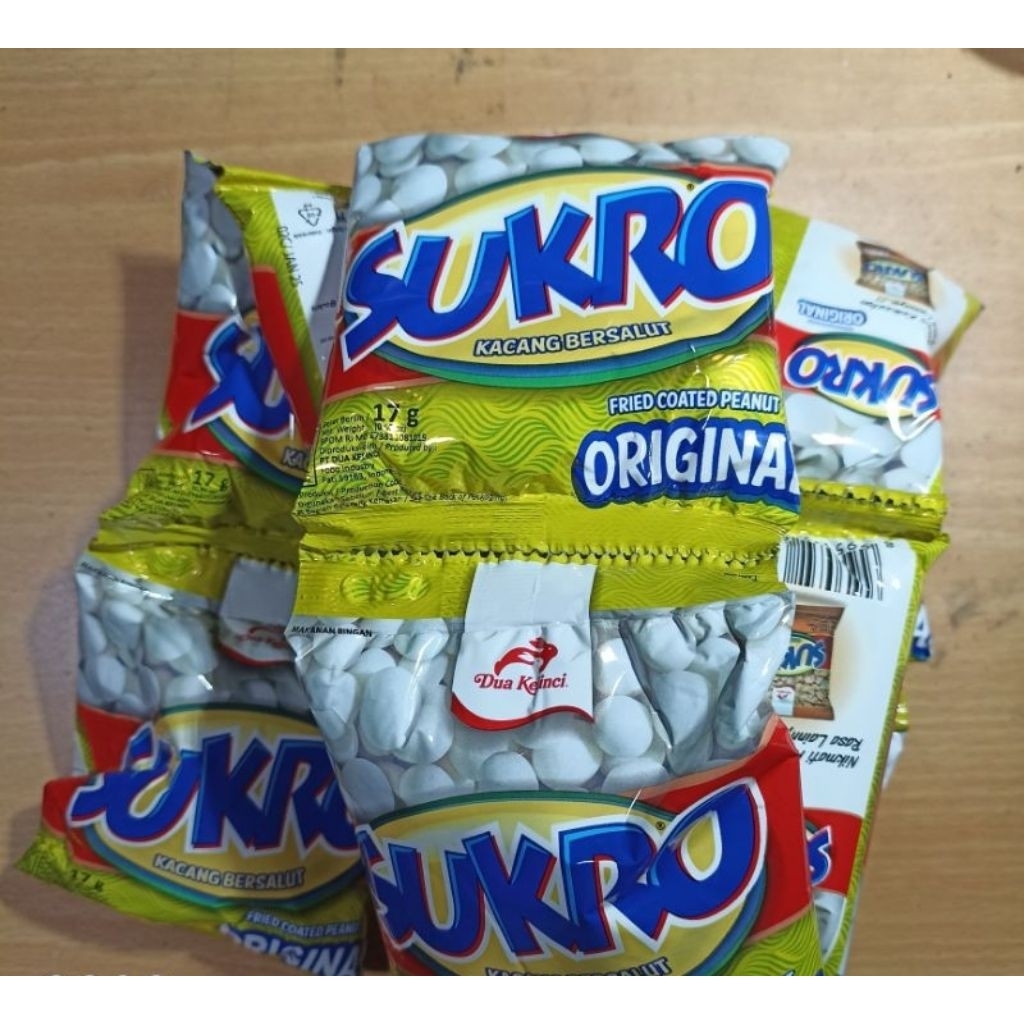 

KACANG SUKRO DUA KELINCI 1 RENTENG ISI 10PCS