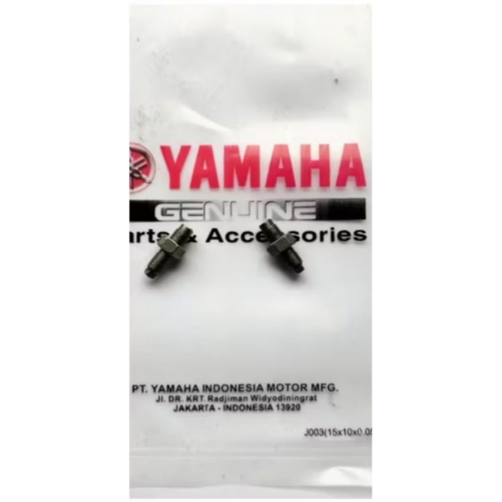 baut setelan klep Yamaha set isi 2