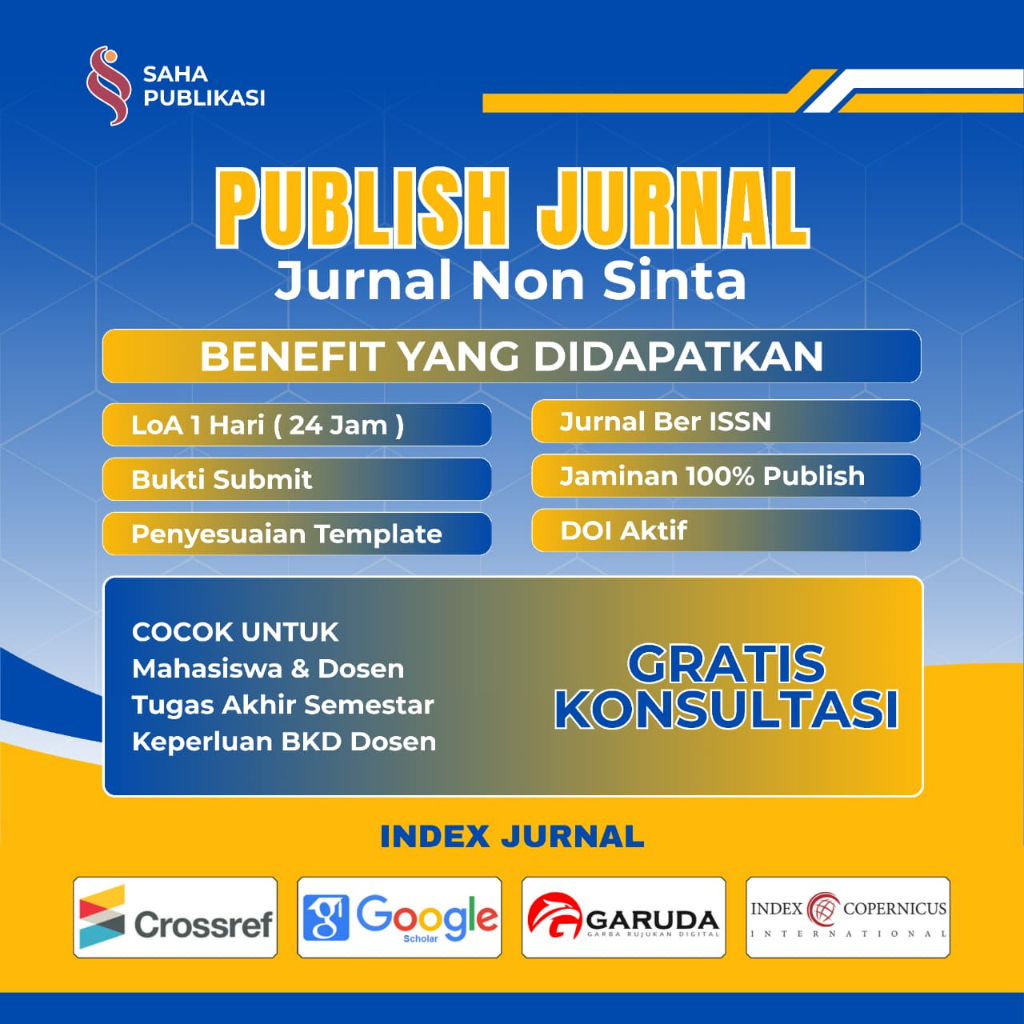 Publikasi Jurnal | Publikasi Artikel | Jurnal Ber ISSN | Jurnal Fast Track | Garansi 100% Terbit