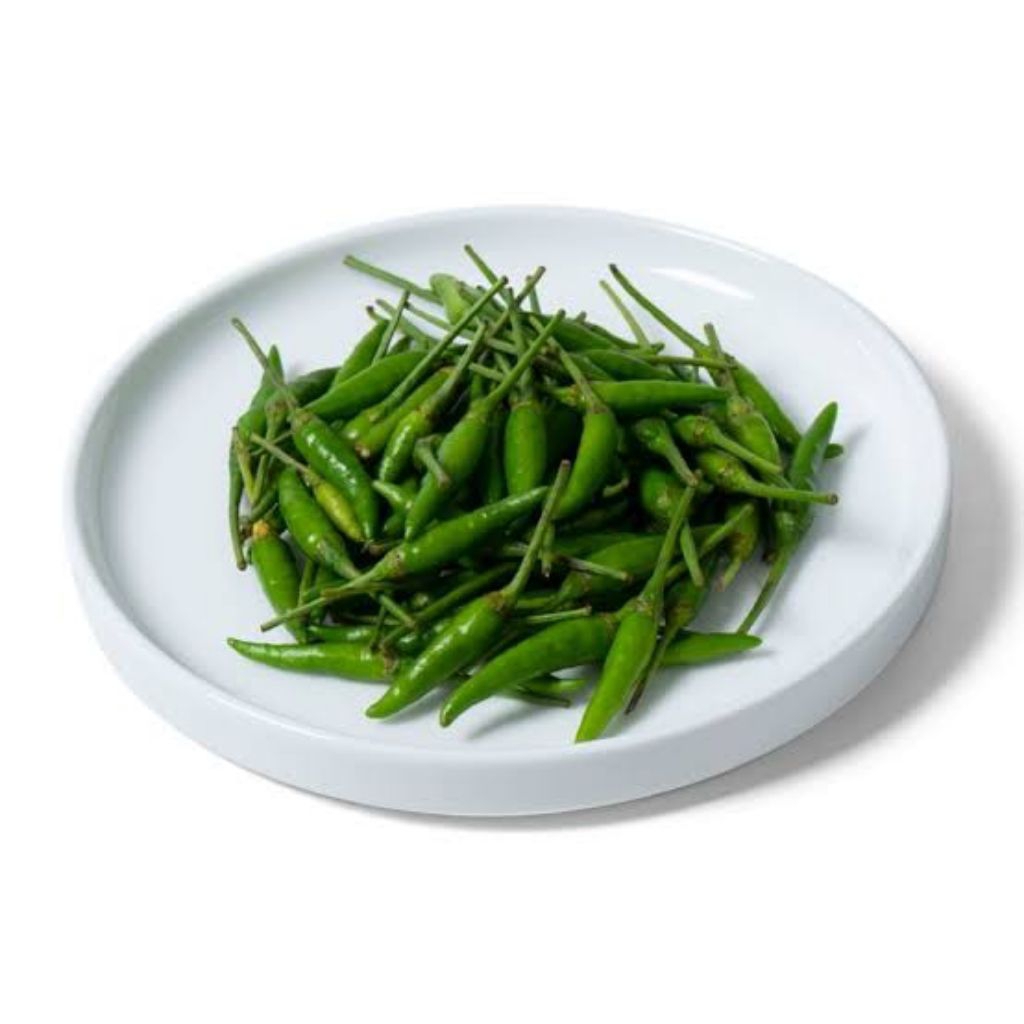 

Cabe rawit hijau fresh langsung dari kebun