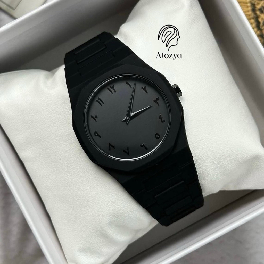 Jam Tangan Pria Fashion Model Arabic | Arabic Fashion Men's Watch | Arabic Dial Original Watch - Pol