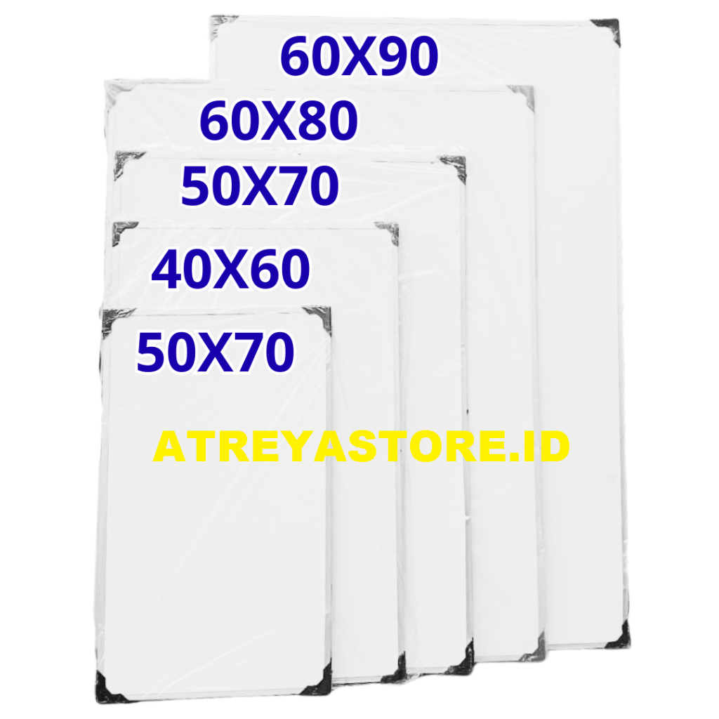 

Papan Tulis Spidol dan Kapur / White board / Blackboard ukuran 40x60, 30X50, 50X70, 60X80, 60x90 BACA DESKRIPSI!!