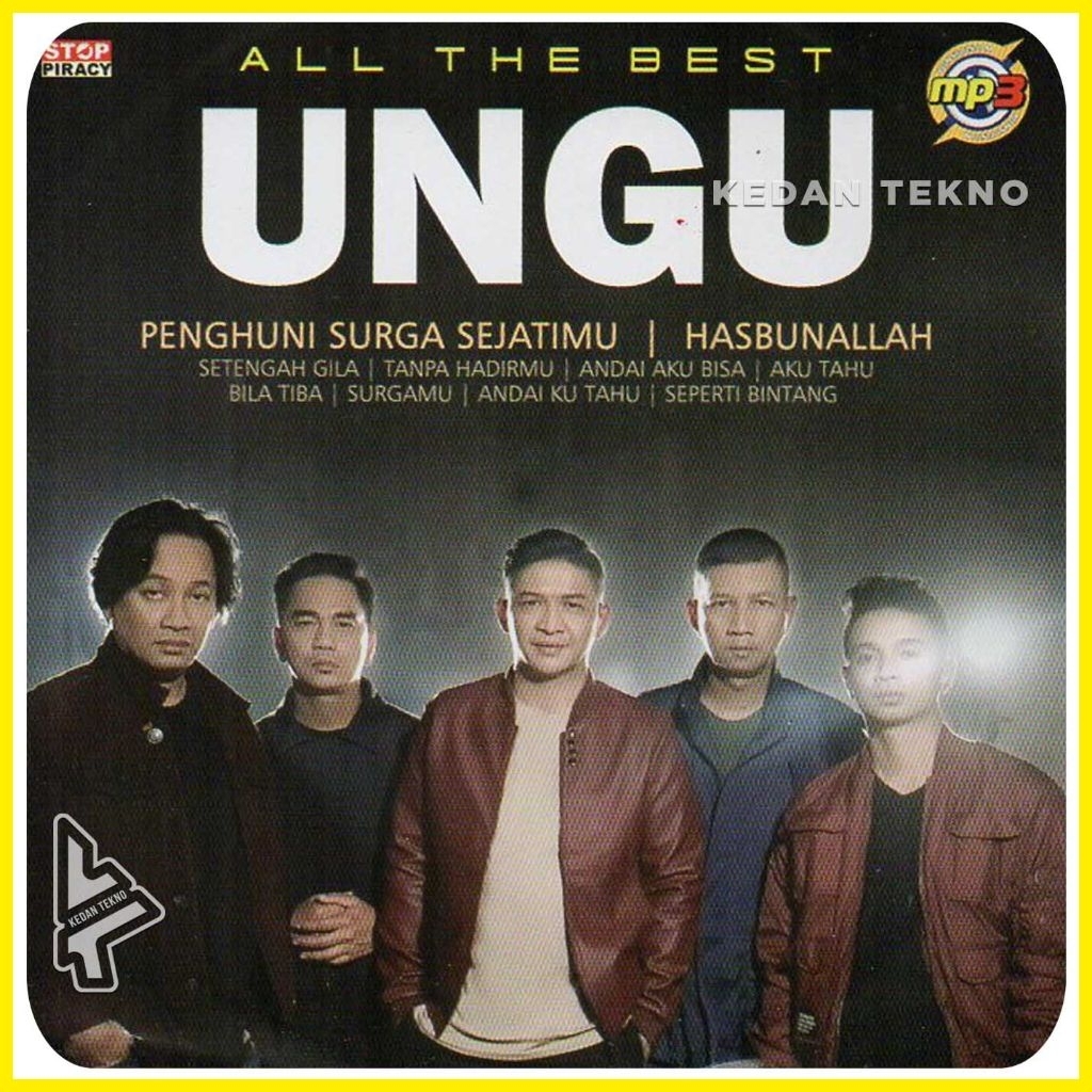kaset Mp3 Audio Lagu UNGU - BEST ALBUM - ENAK DIDENGAR