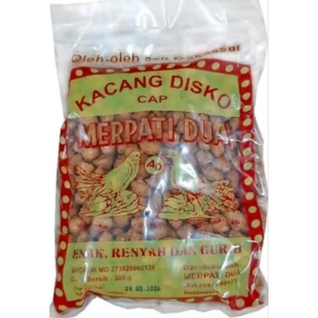 

Kacang Disko Cap Merpati Dua 300 gr