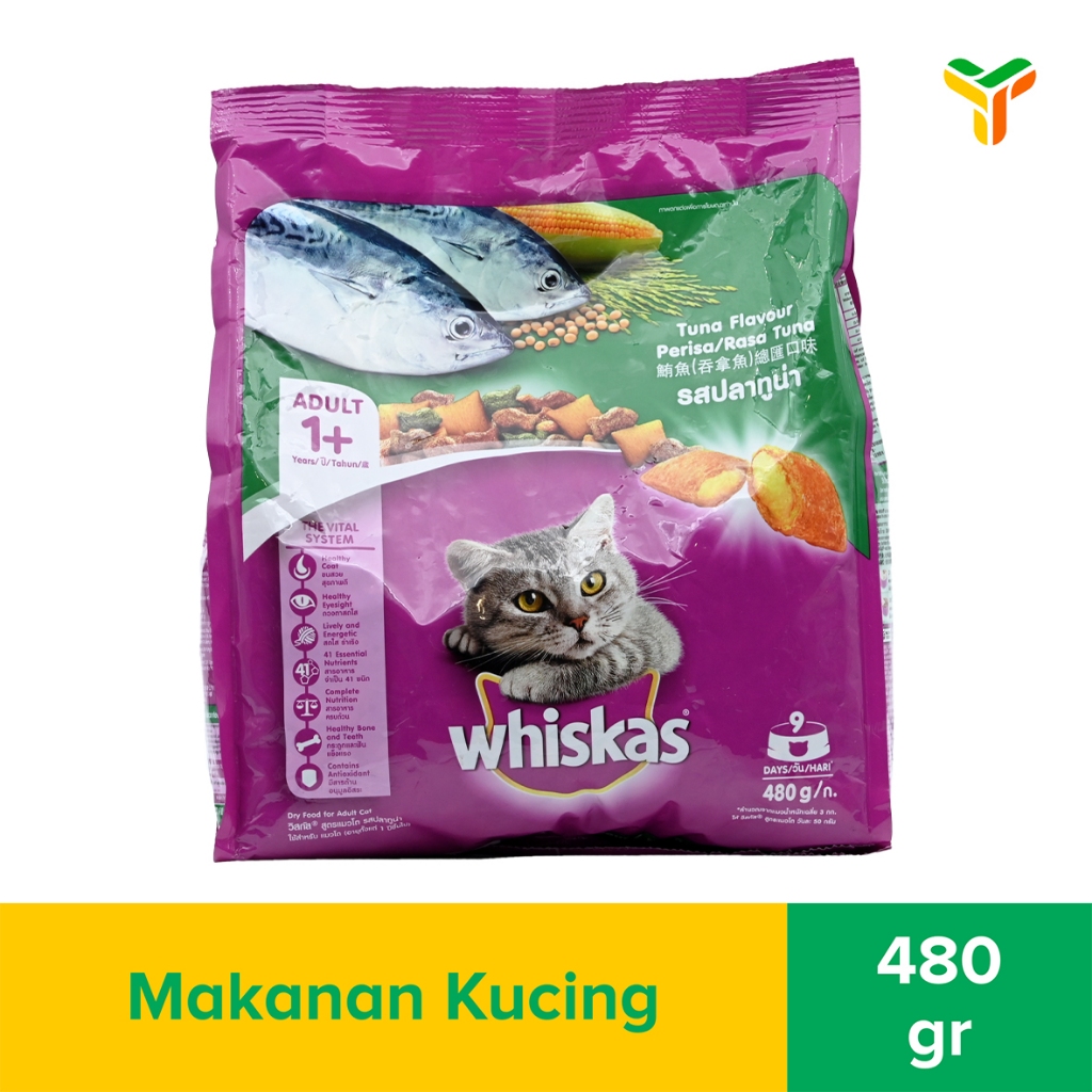 Whiskas Pockets Tuna 480Gr