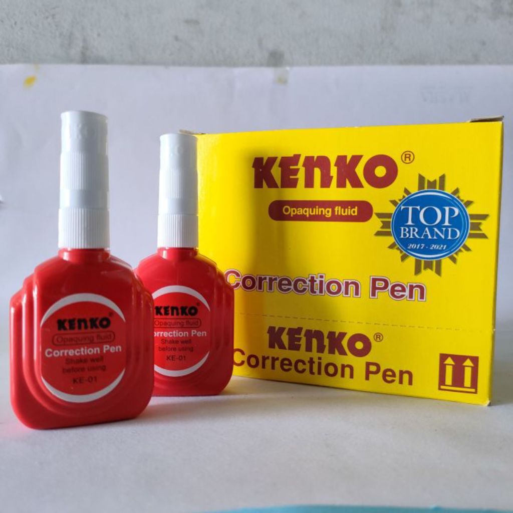 

Tipe-X Kenko Merah KE-01 1 BOX 12 PCS Kenko Merah