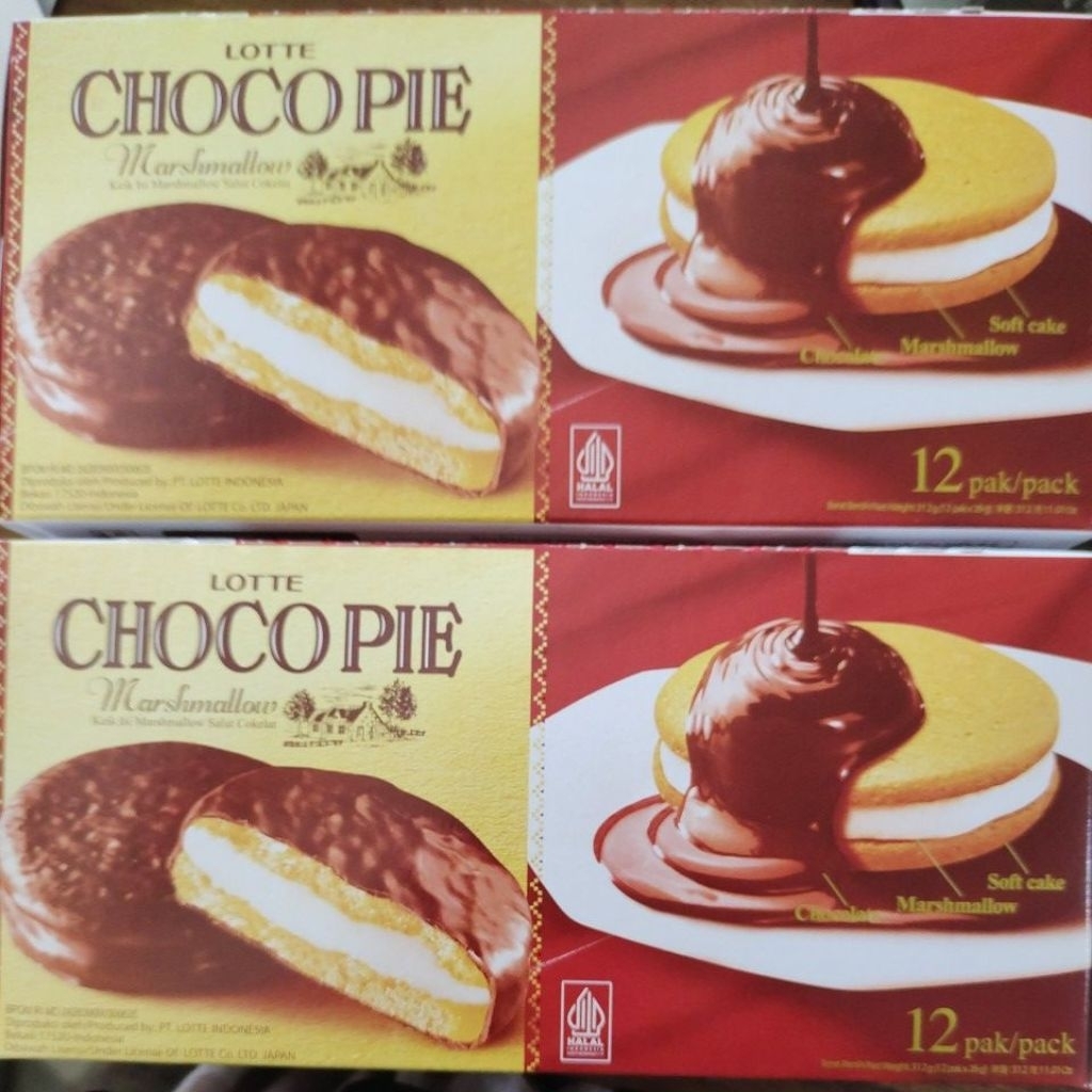 

lotte chocopie (12pak 26gr)