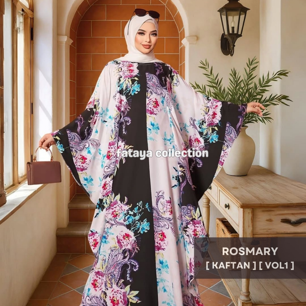 Fataya Collection ROSMARY Kaftan - Kain Crepe