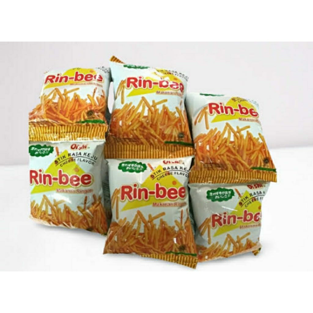 

Oishi Rin bee Rinbee Stick Keju ( isi 10 pcs /10gr )