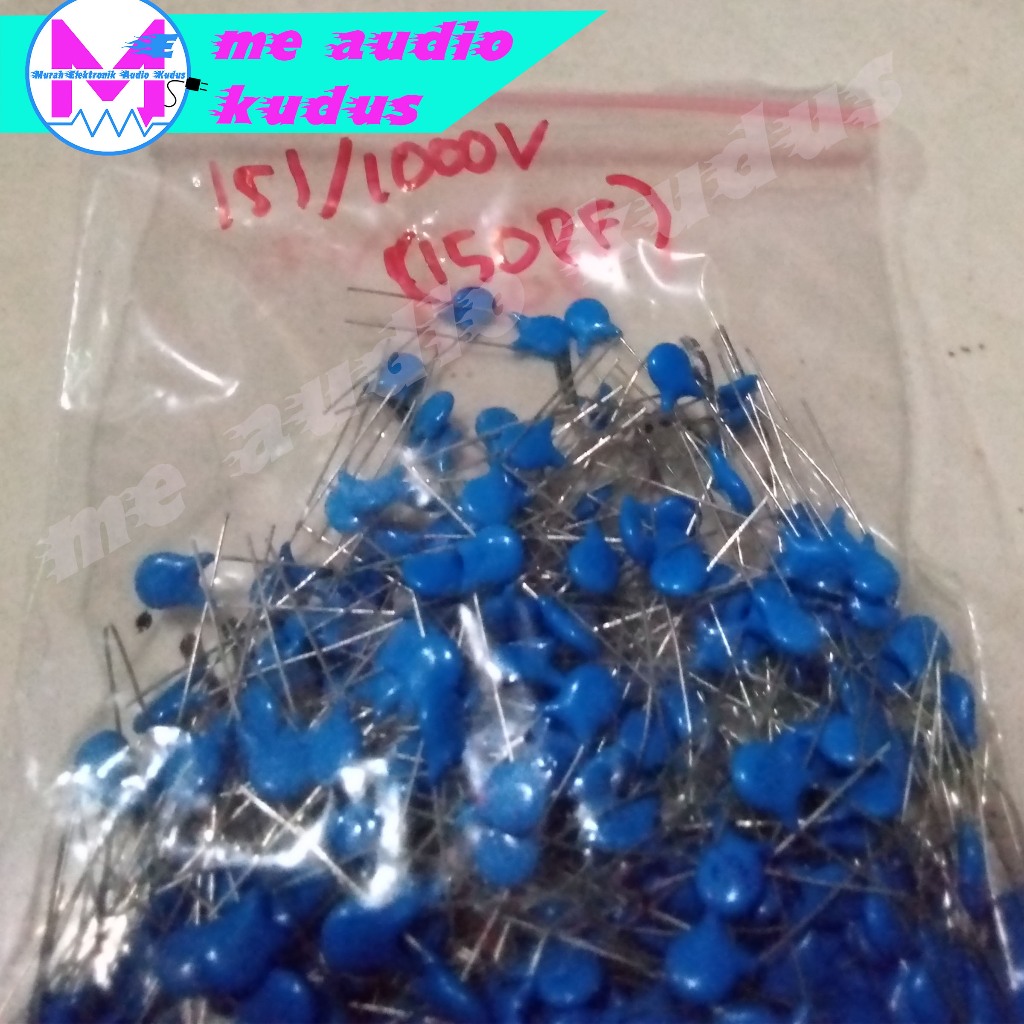 MILAR BIRU (1000V 10PF) BERBAGAI UKURAN (151/1000V)/ (221/1000V)/ (222/1000V)/ (331/1000V)/ (332/100