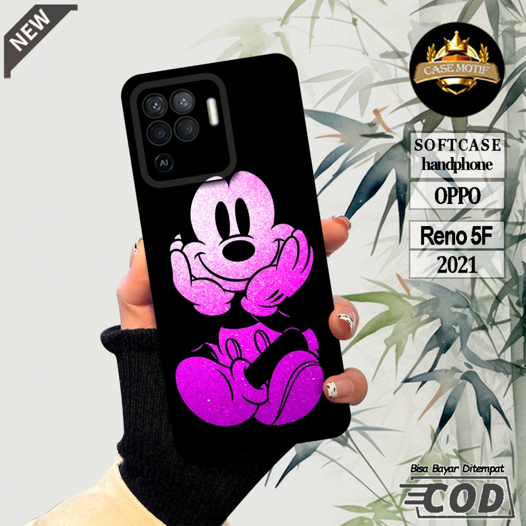 Case OPPO RENO 5F Casing OPPO RENO 5F 4G Terbaru 2021 Aksesoris Softcase Casing Silikon Case Hp