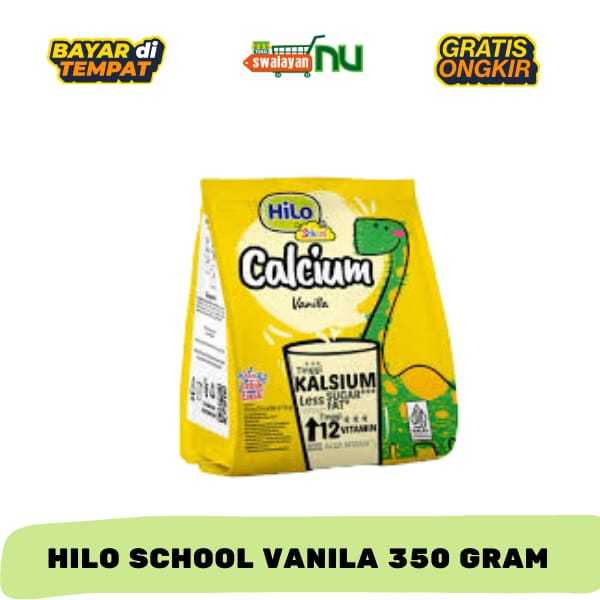 

Hilo School Calcium Vanila 350 gram