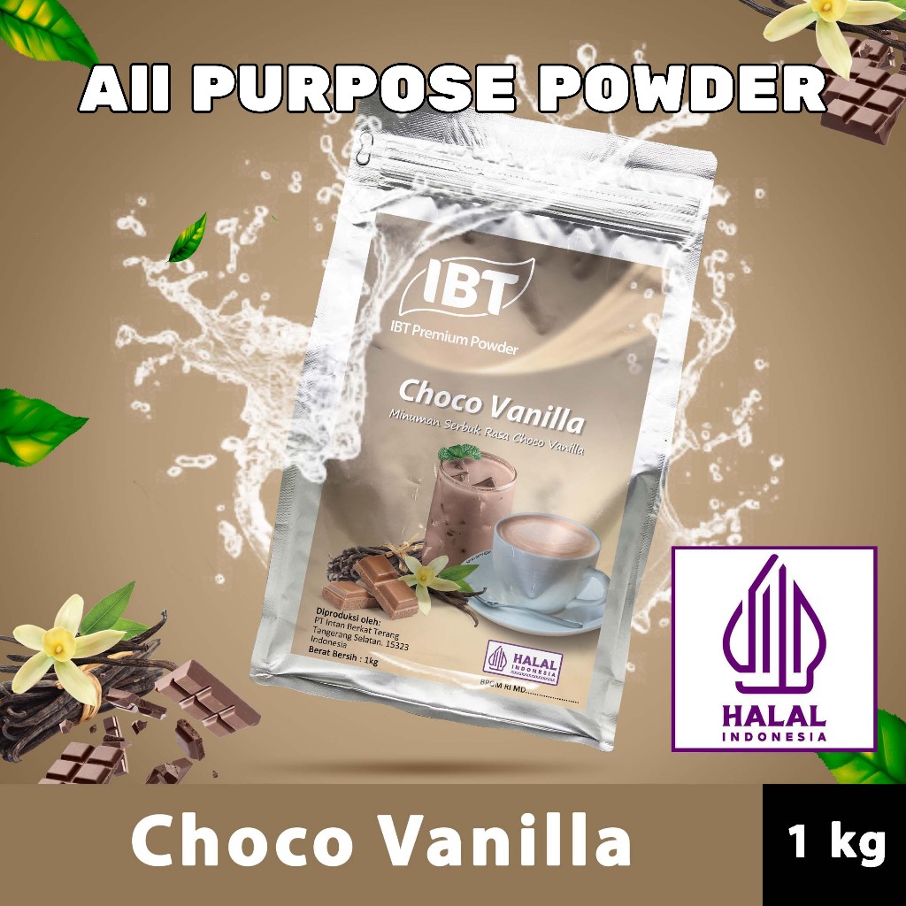 

Bahan Minuman Bubuk Rasa Choco Vanilla IBT Premium Powder