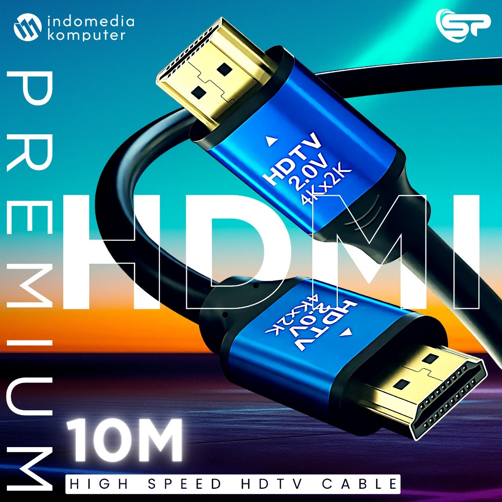 KABEL HDMI 2.0V 4K 10M PREMIUM KABEL HDMI 2.0V 4K 10M PREMIUM