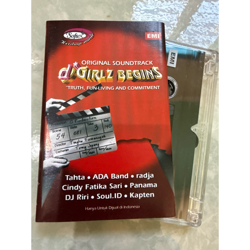 kaset original soundtrack dgirls begin