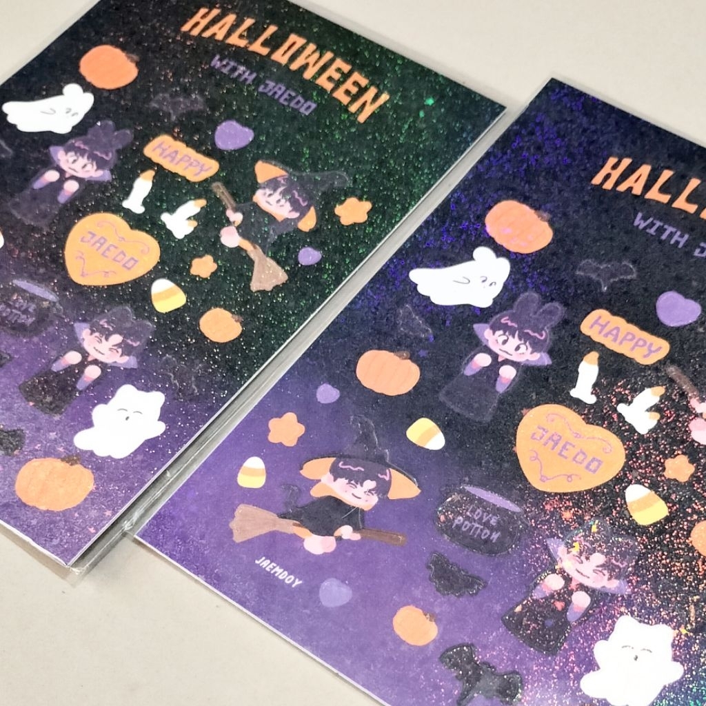 [READY STOCK] Halloween with JaeDo Kiss Cut Sticker by furrples