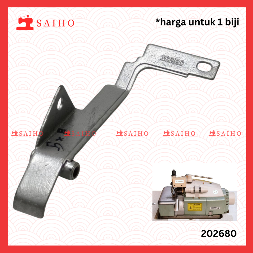 CHIP GUARD / PLAT TUTUP / PENAHAN BAHAN KAIN MESIN JAHIT PEGASUS NECI / GULUNG R57