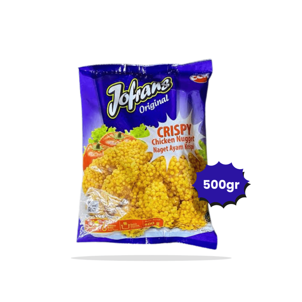 

JOFRANS NUGGET CRISPY 500GR | Frozen Food Jofrans Nugget Crispy 500gr