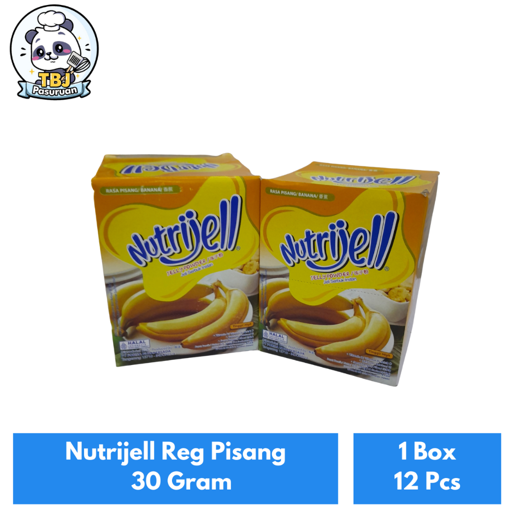 

Nutrijell Reg Pisang 30 Gram Kemasan 1 Box Isi 12 Pcs