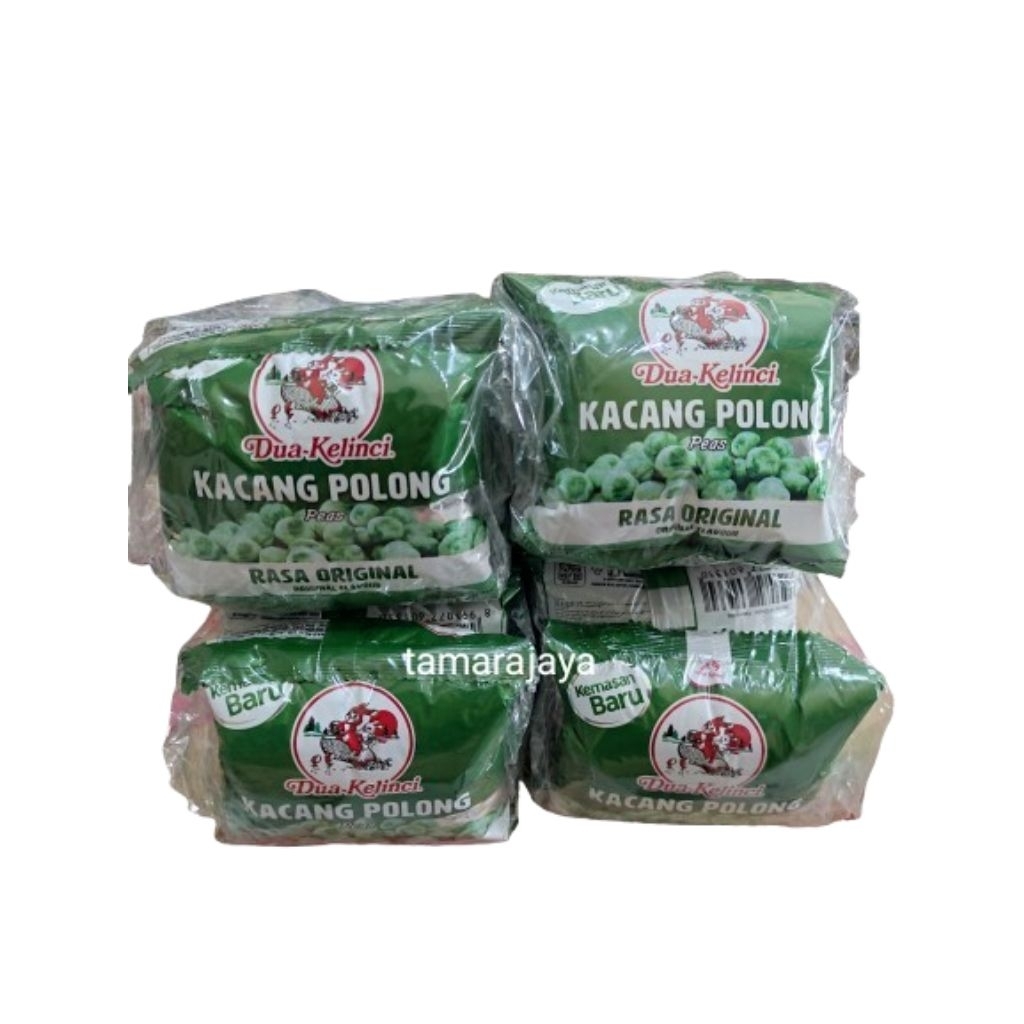 

Dua Kelinci Kacang Polong 14 Gr isi 10 Bungkus ( Harga 1 Renceng )