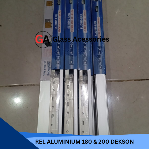 REL SLIDING PINTU GESER ALUMINIUM DEKSON-2 METER