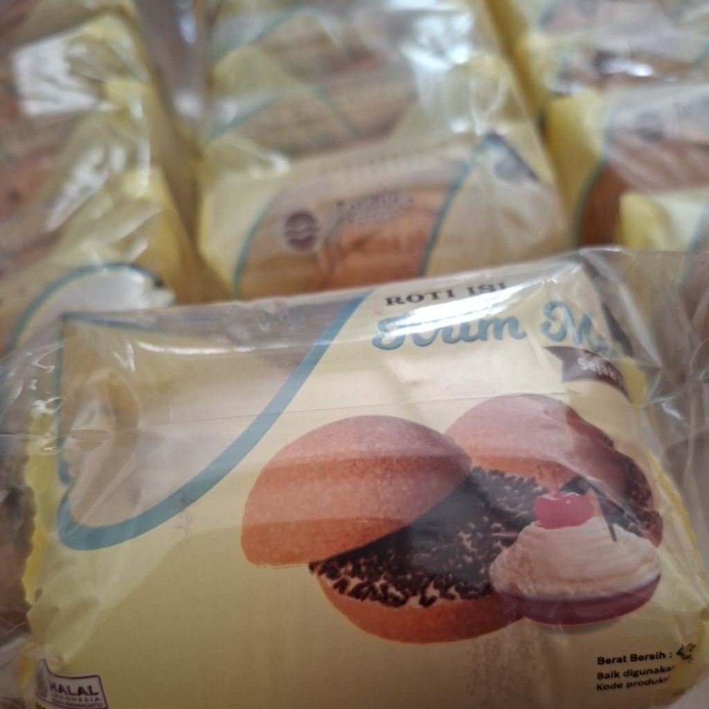 

ROTI ISI CREAM MESES JORDAN ISI 5 (etc.PAROTI ALFAMART)