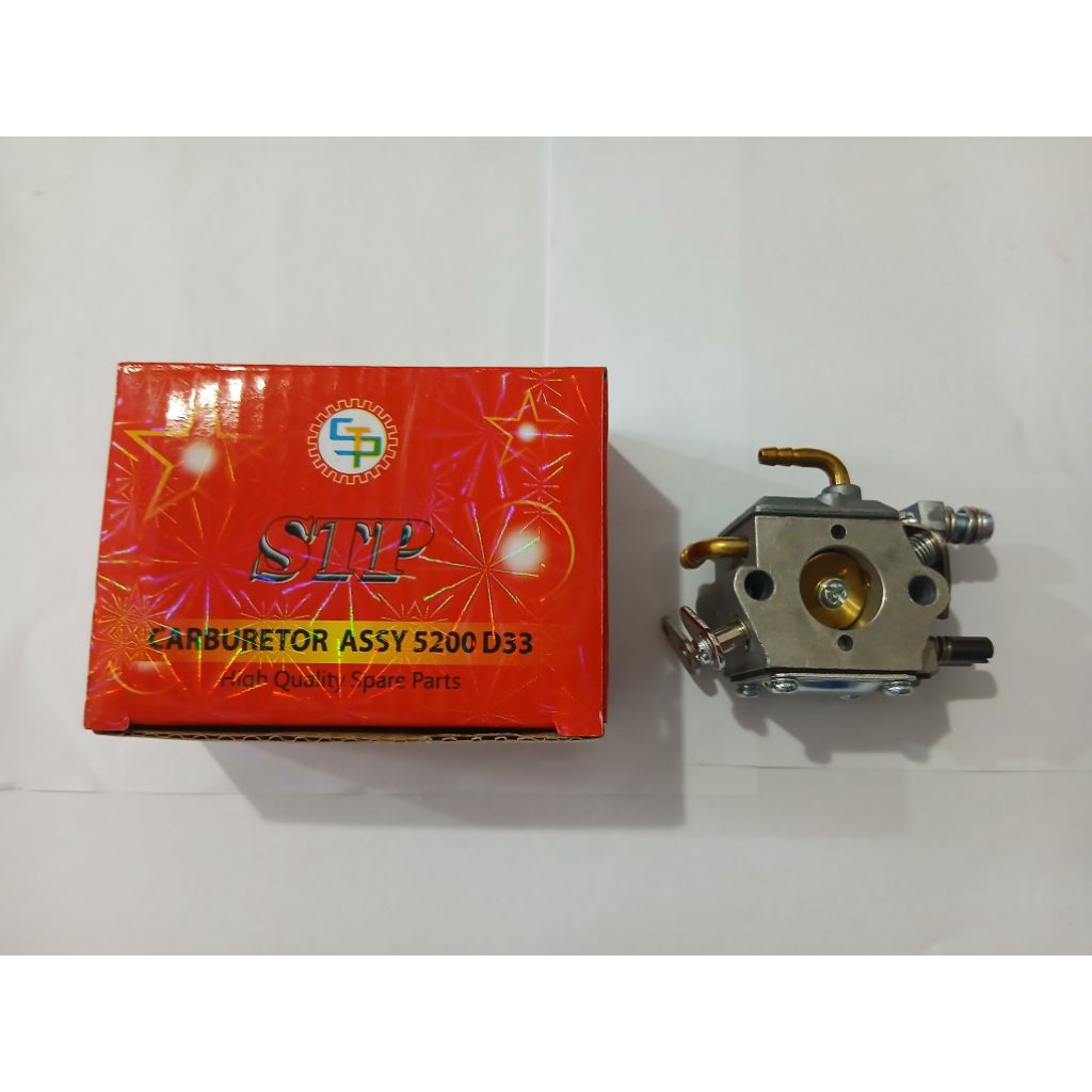 KABURATOR SINSO 5200 5800 STP/CABURATOR ASSY CHAINSAW 5200 5800 STP TERMURAH