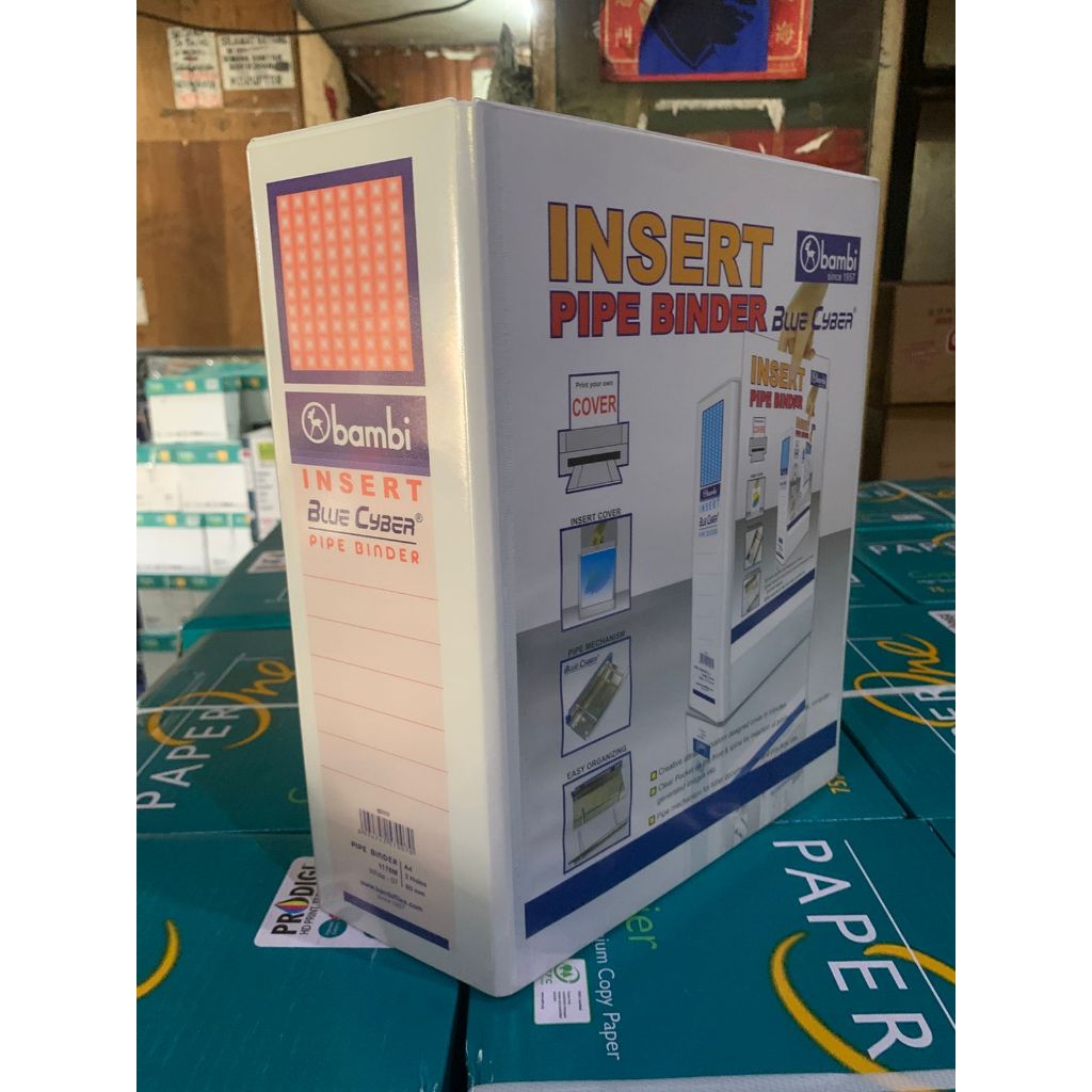 

Insert Pipe Binder Bambi 1178 M - Cap. 80 mm